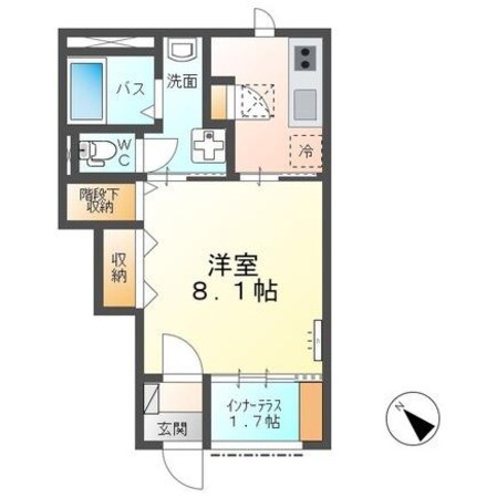 プルメリアの物件間取画像